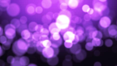 círculo de bucle sin costura bokeh luces de fondo. desenfocado de las llamaradas de fuga de luz. 4k imágenes de animaciónd