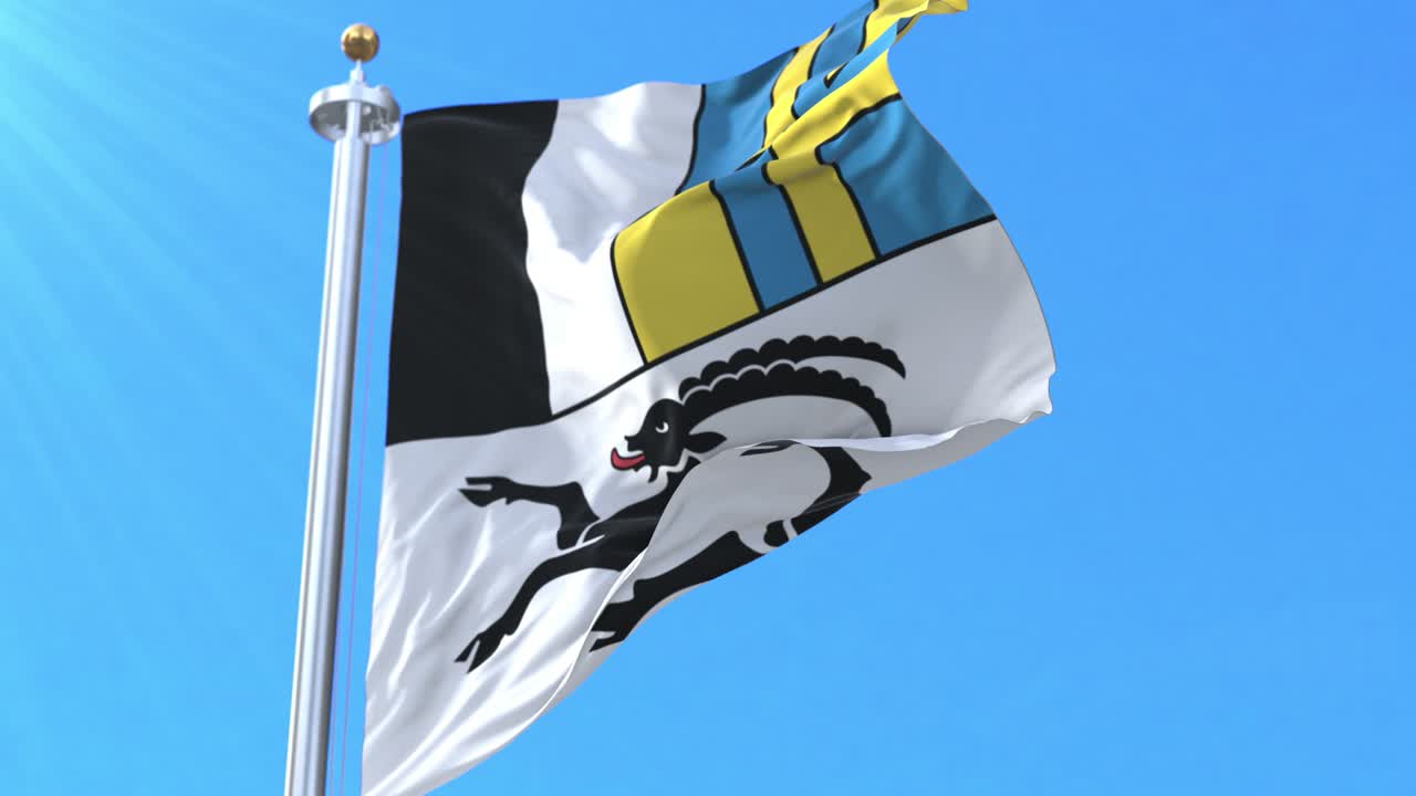 bandera del cantón de los grisones, suiza