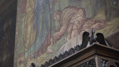 woodcarving in a phoenix church