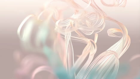abstract pastel swirls and flowing lines