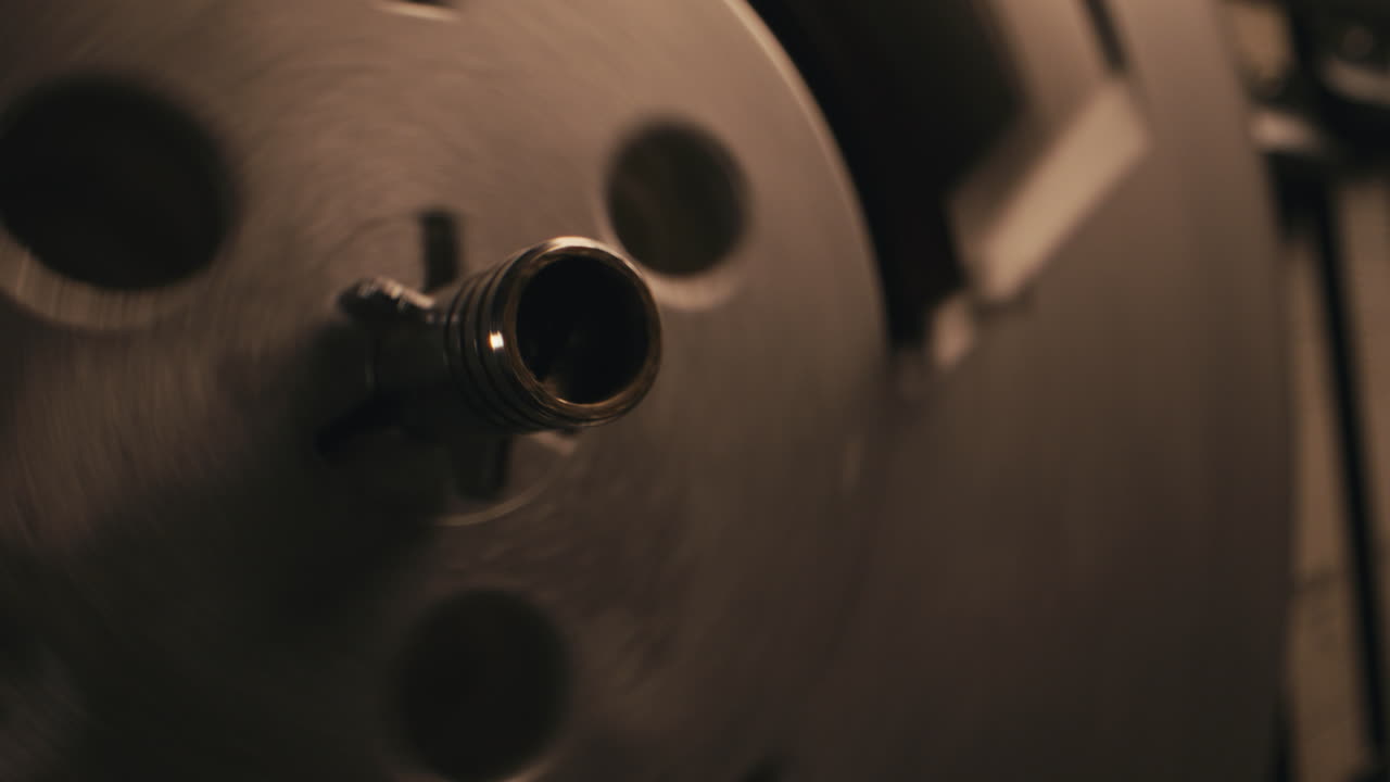 A vintage tape recorder