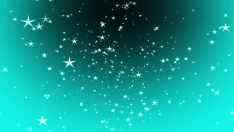estrellas de fondo - partículas estelares parpadeando en 4k - partículas abstractas fluyen en el fondo - estrellas brillantes -