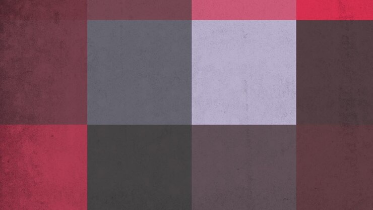 8 bit pattern with rainbow squares