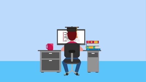 e-learning 교육과 관련된