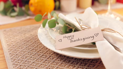 thanksgiving, dinner and festive table for fine