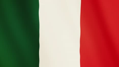 animación de la bandera de irlanda agitando. pantalla completa. símbolo del país