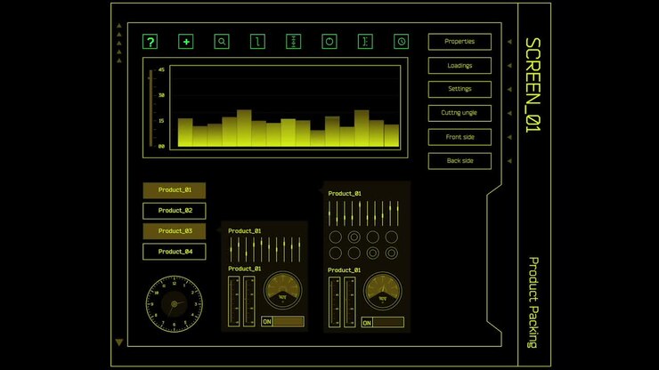 Retro HUD UI