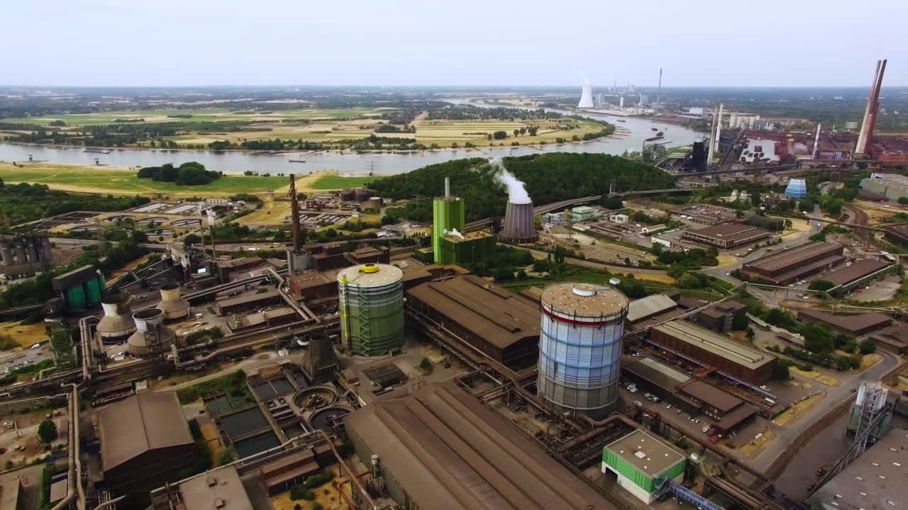 planta de la industria siderúrgica en alemania