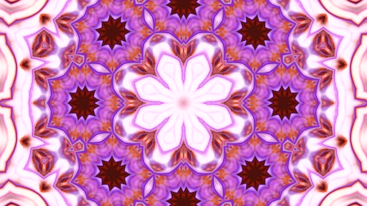 Movimento astratto di sfondo caleidoscopico colorato