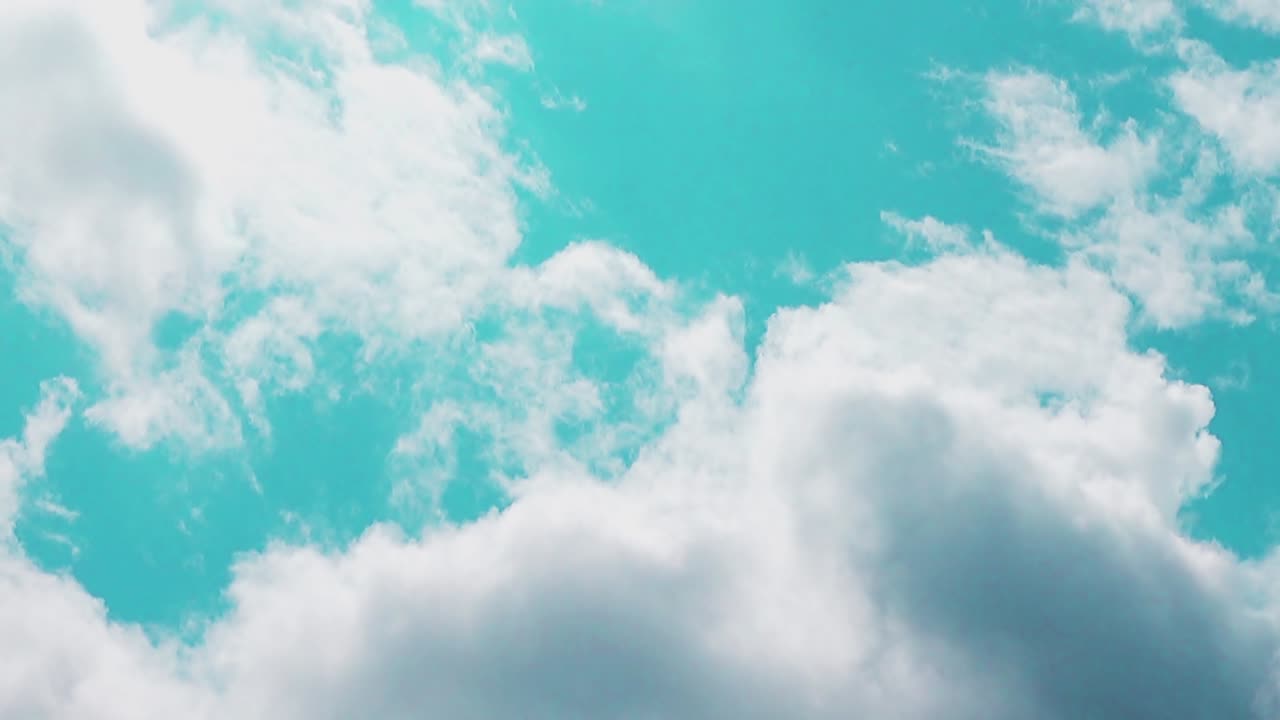Clouds in the sky. Cloud motion shot