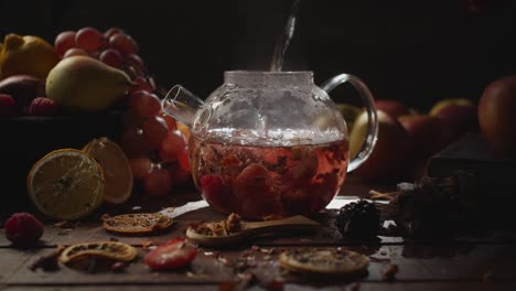 Making-fruit-tea