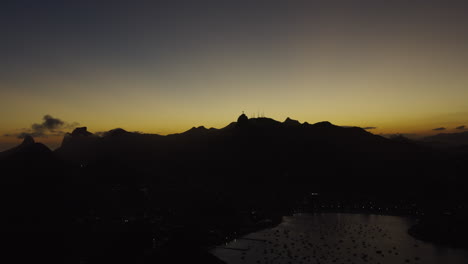 rio de janeiro at sunset