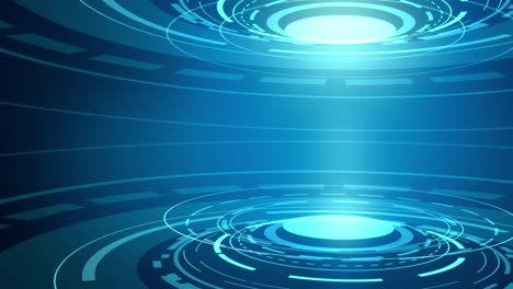 abstract hi-tech animated background. loop.