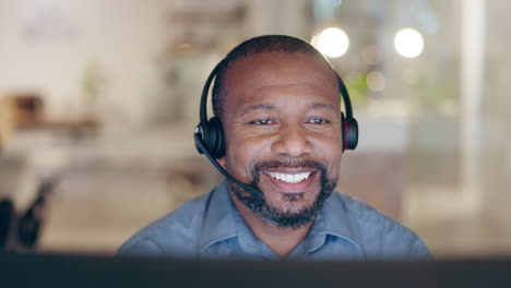 African-man,-call-center-and-consulting