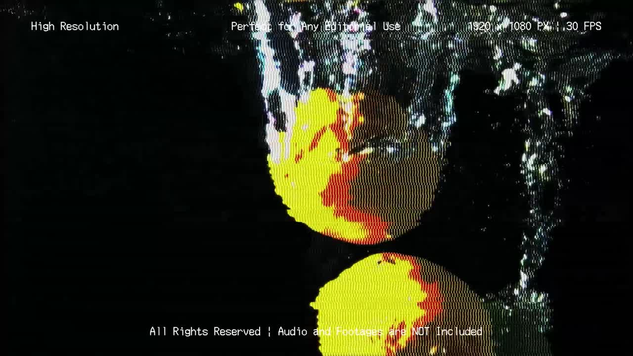 Abstract Analog Glitch Effects and Digital Distortion