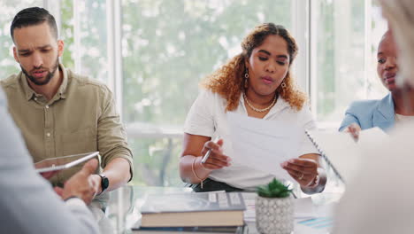 business people, documents