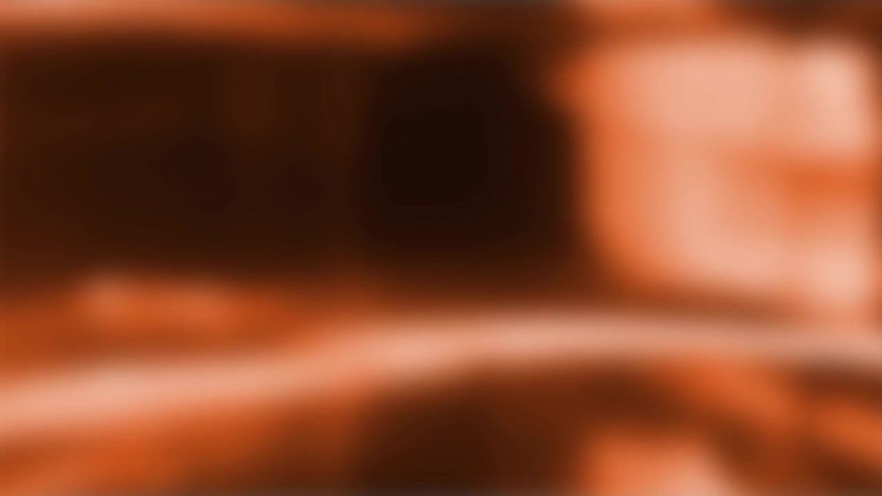 Abstract Motion Background with Pulsing Orange and Black Light Effects
