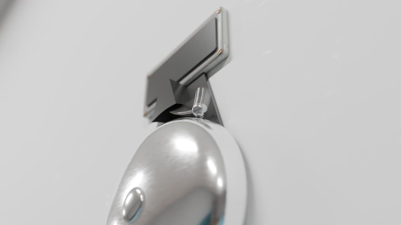 Back to School Ringing Gray Bell On The Wall