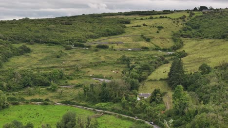 Aerial-View-of-Country-Road