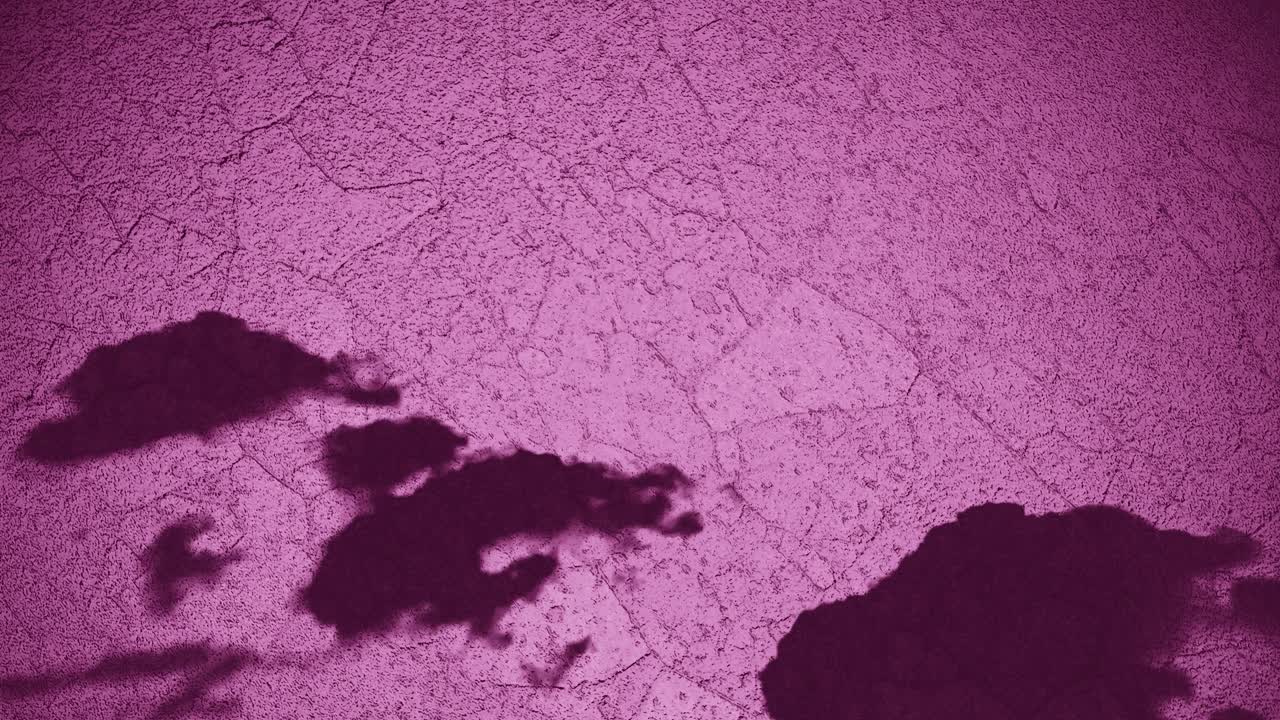 Ombre e crepe su una superficie testurizzata rosa