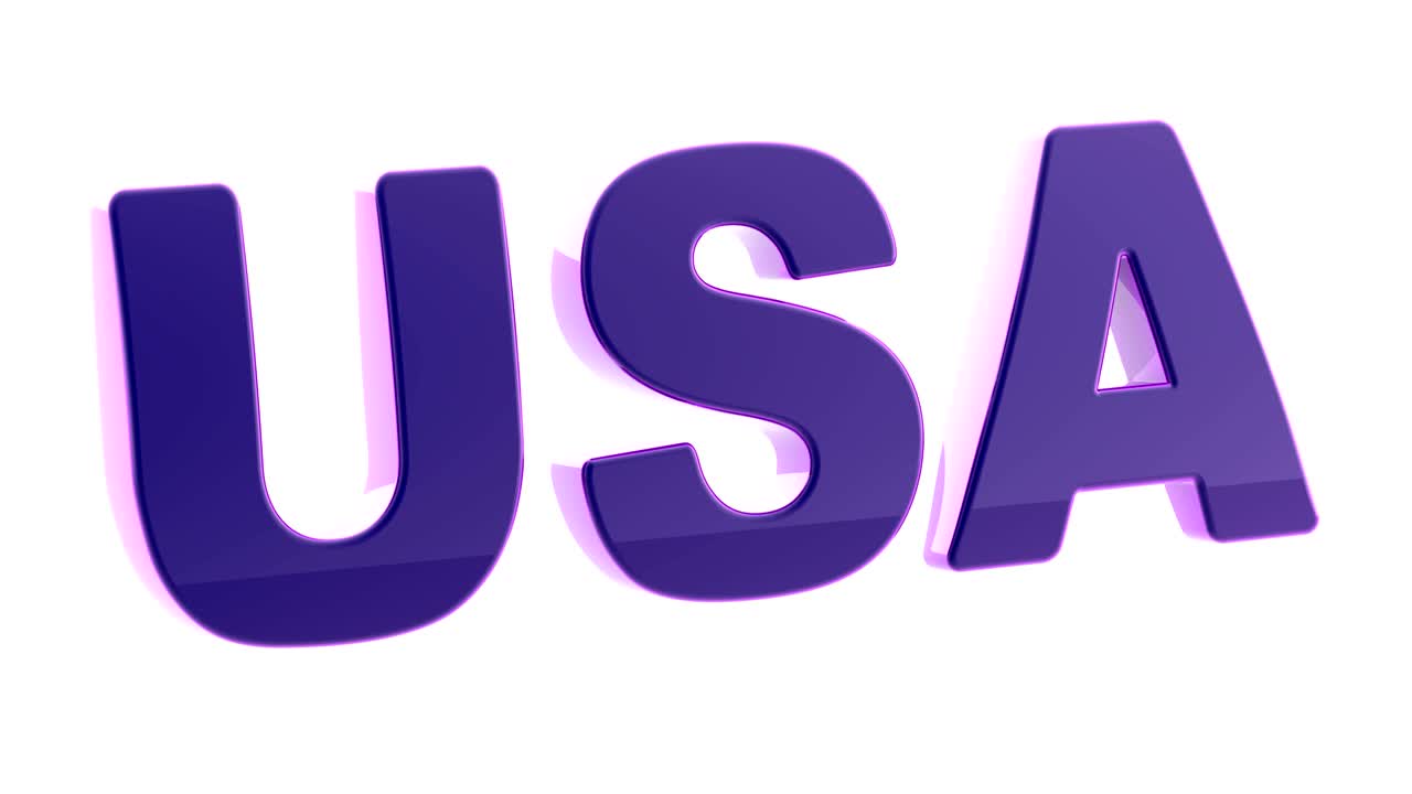 estados unidos. imágenes en bucle con resolución 4k.