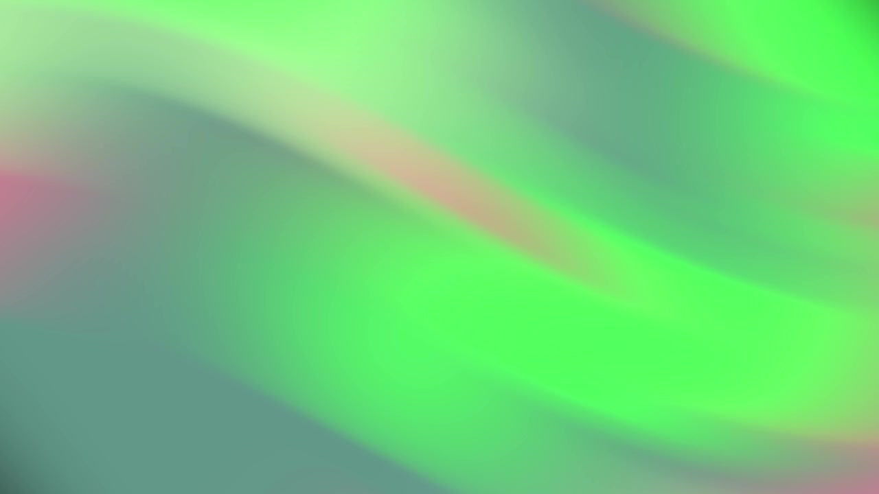 Abstract Flowing Green Gradient Background
