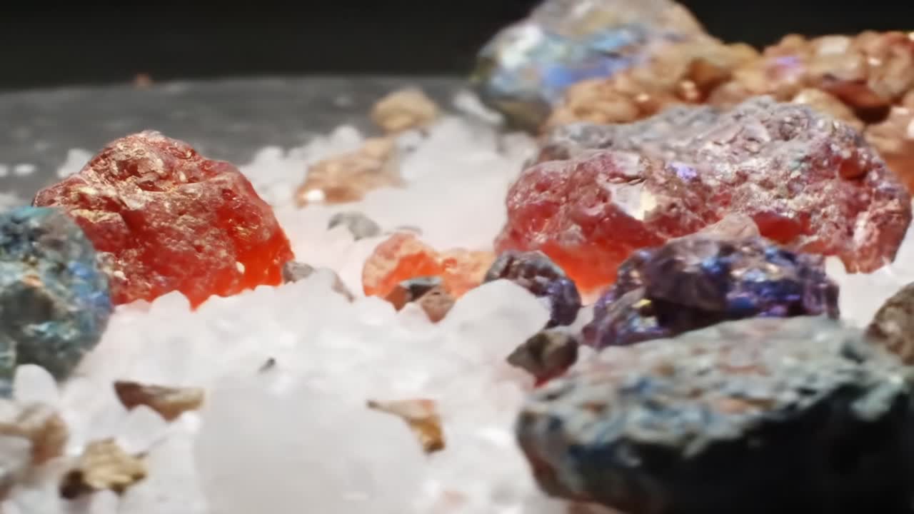 Discover Stunning Crystals and Minerals Displayed Beautifully in a Natural Setting