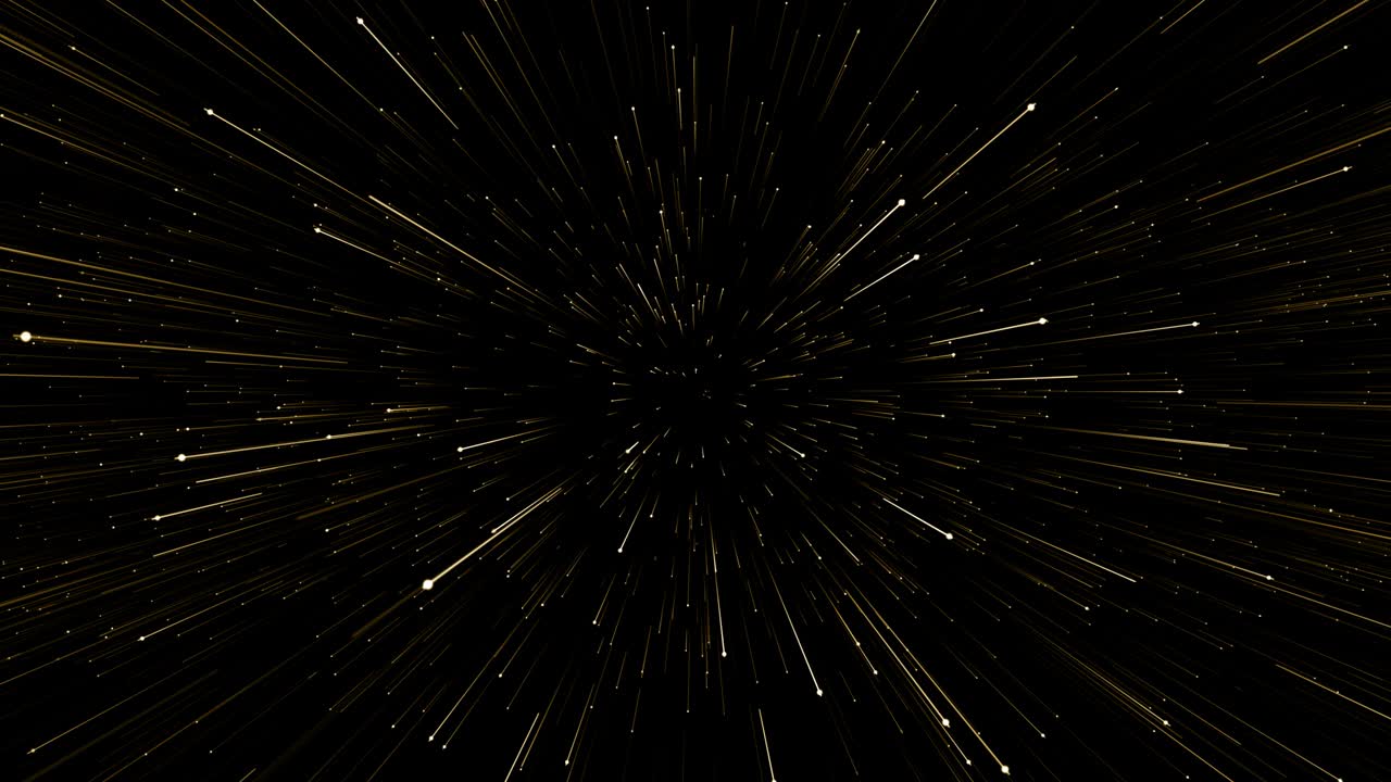Partikel, Goldglitzer, Bokeh, Funkelstaub, abstrakter Hintergrund-Loop