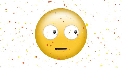 cara con los ojos enrollados emoji