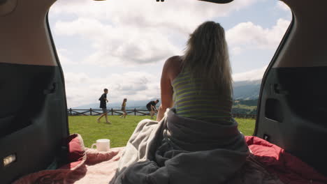 family fun in the mountains