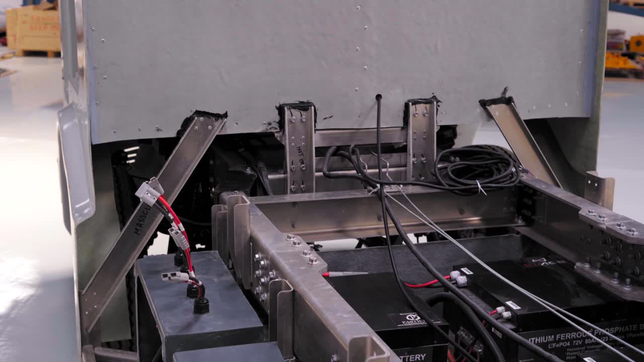 차고 기계 부품의 미니 트럭