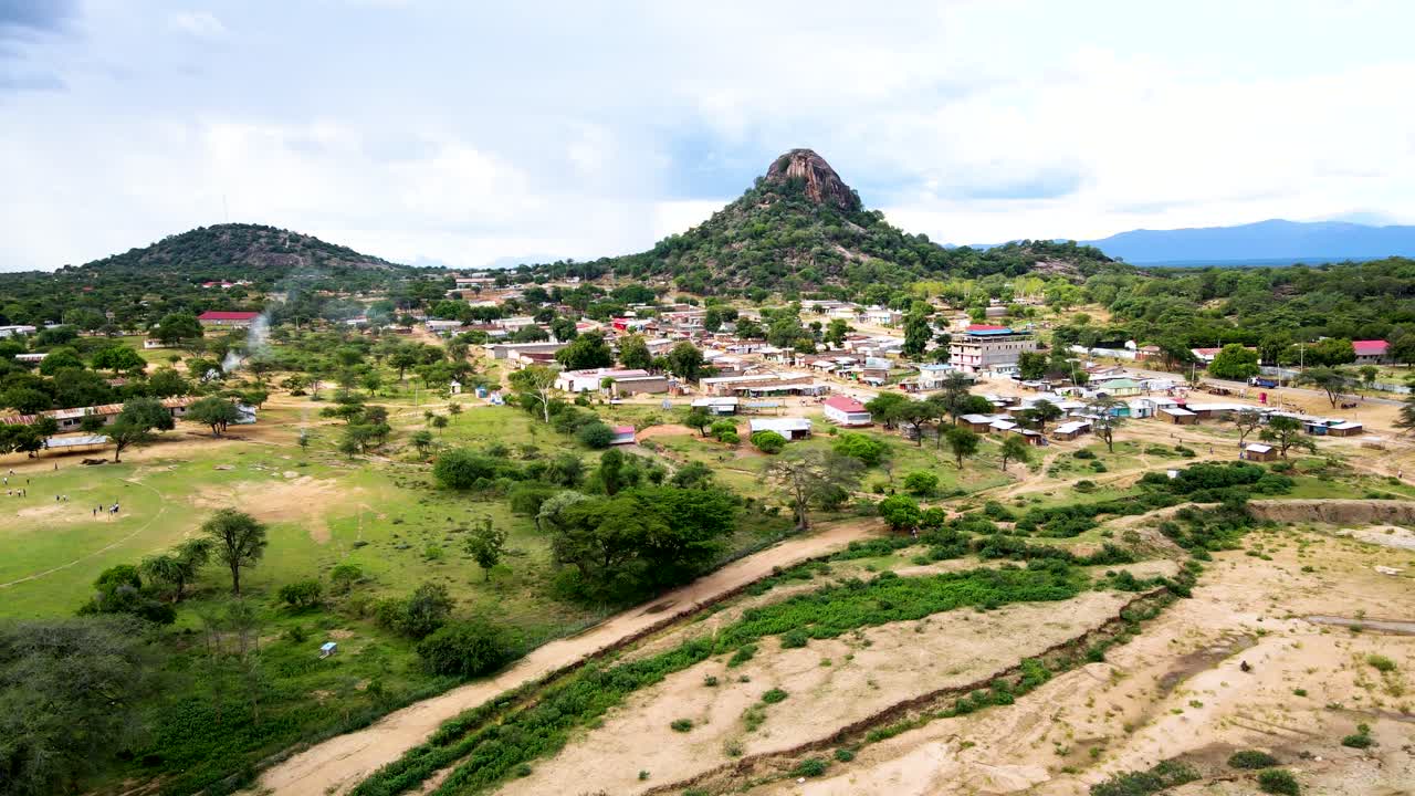 강 스케이프 드론 뷰