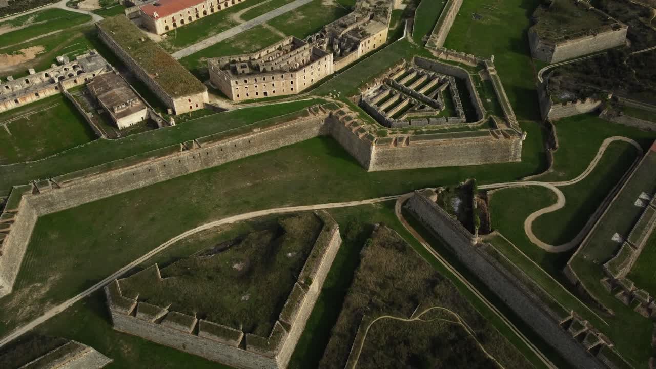 Aerial View of a Star Fortress