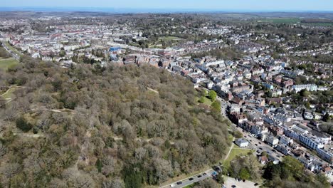 Royal-Tunbridge-wells-Kent-UK-Aerial-4K