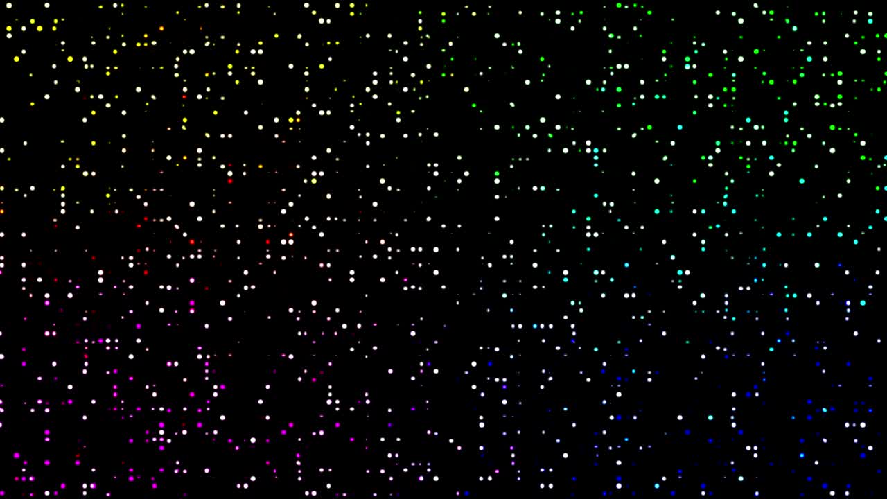 빛나는 추상적인 디지털 배경 루프