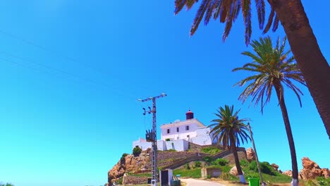 Der-Große-Leuchtturm-Von-Jijel-Algerien-An-Einem-Sonnigen-Tag