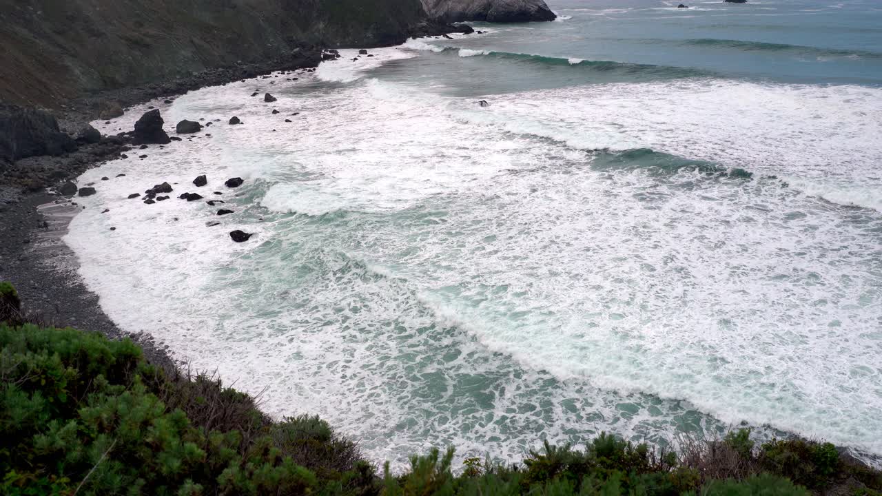 Views from the California Pacific Coast Highway in early spring