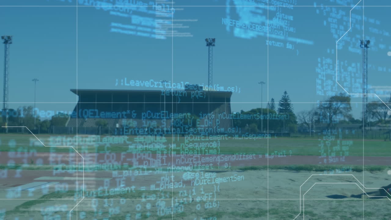 procesamiento de datos contra atletas femeninas de salto de longitud