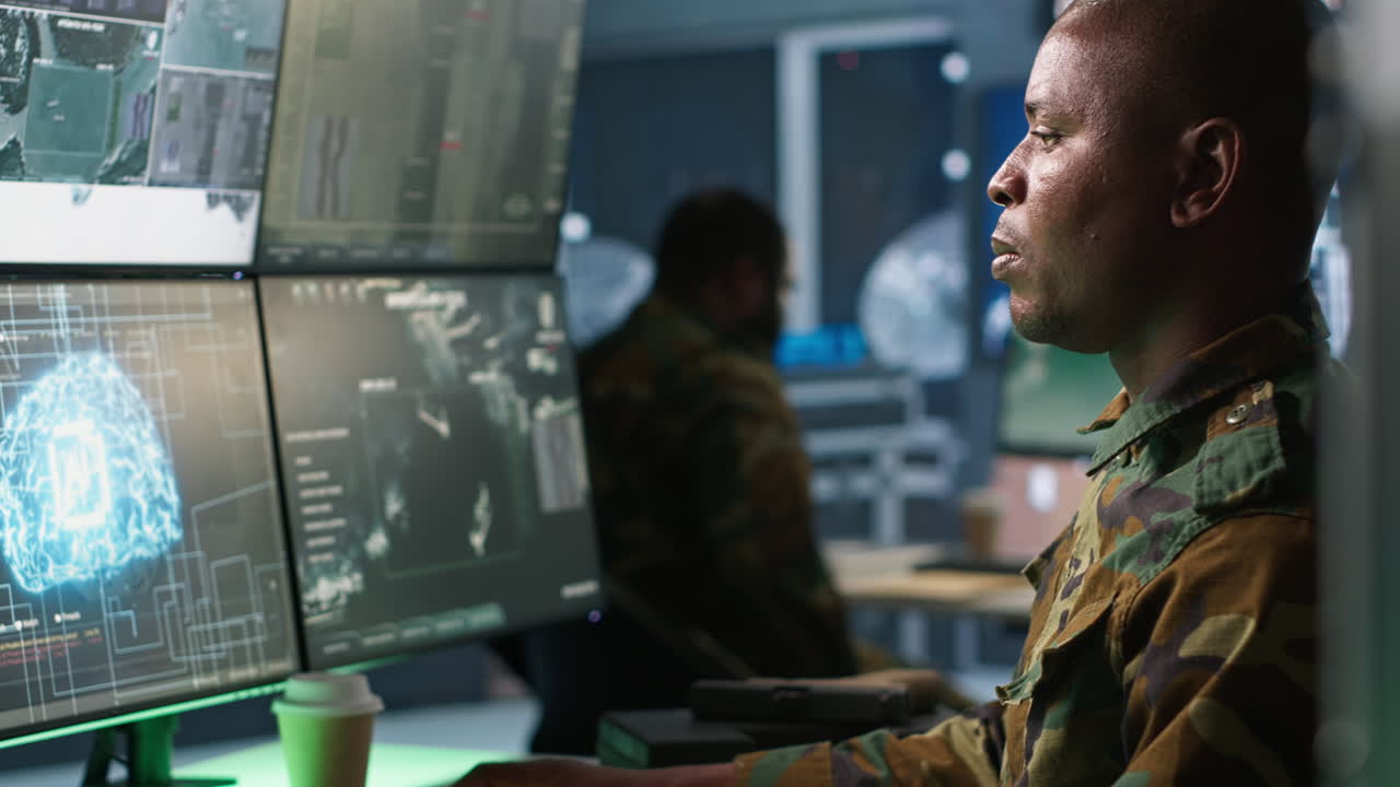 Army professional employing AI tech to improve military combat systems