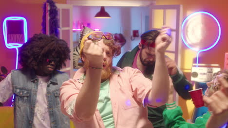 retro party vibes