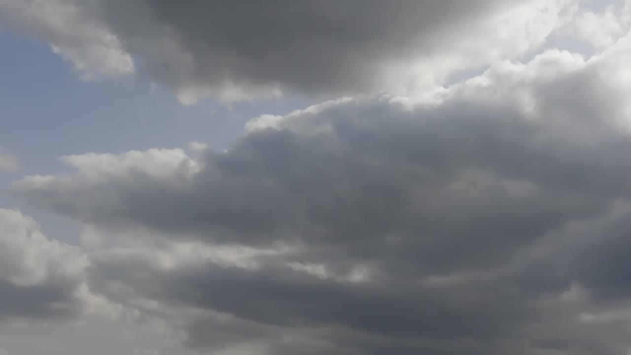 구름 시간 경과, 폭풍, 폭풍우, 봄 시즌