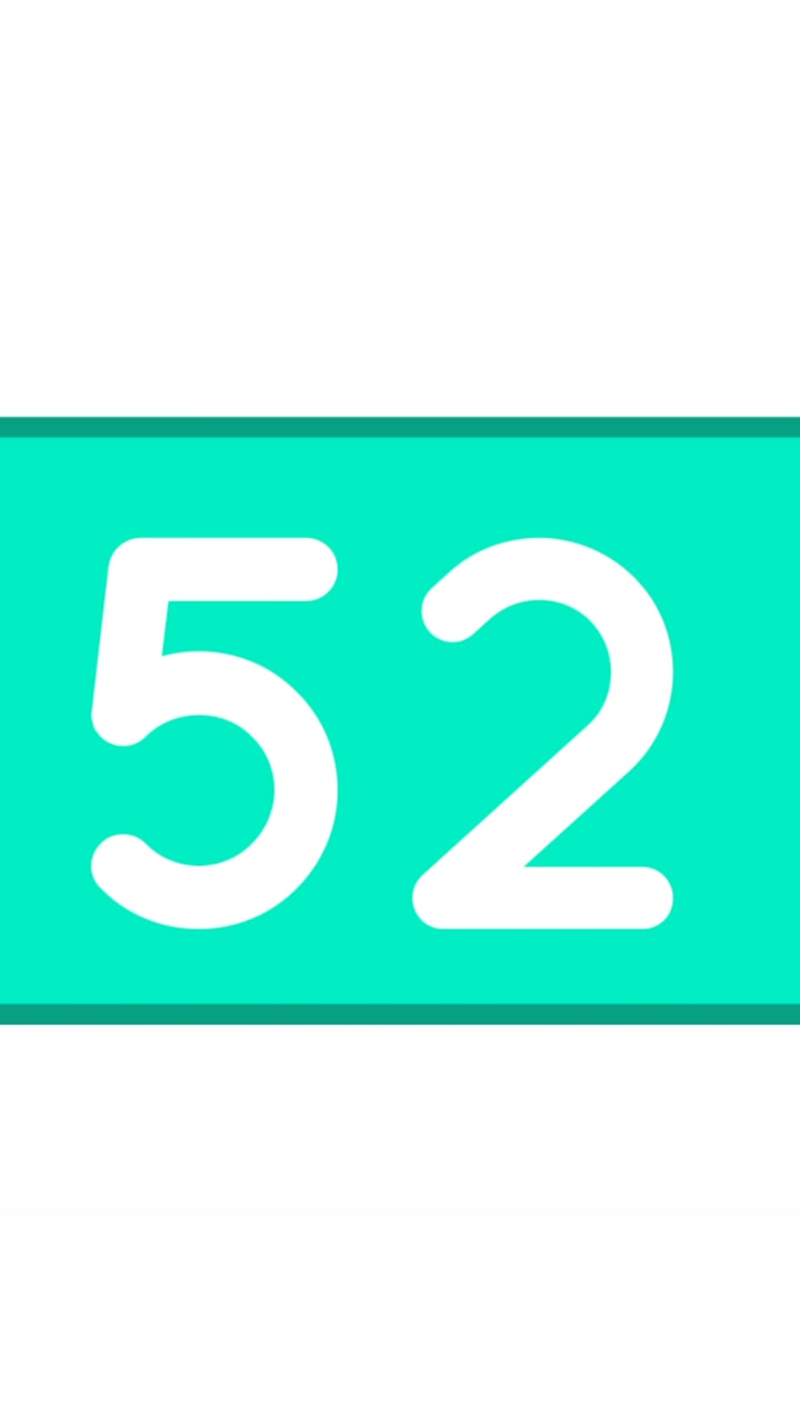 Green box with numbers counting up 4k