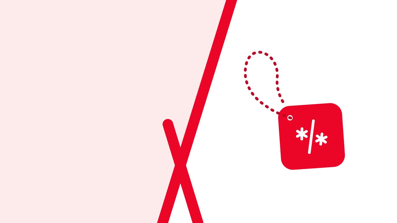 색 배경에 평평한 스타일의 큰 판매의 4k 비디오.