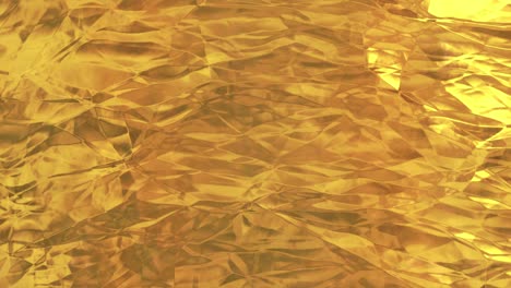 fondo de aluminio dorado. textura de oro bucle de renderización 3d 4k