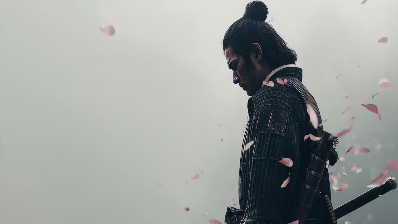 Samurai Warrior with Sword