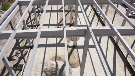 Construction Site with Compactor
