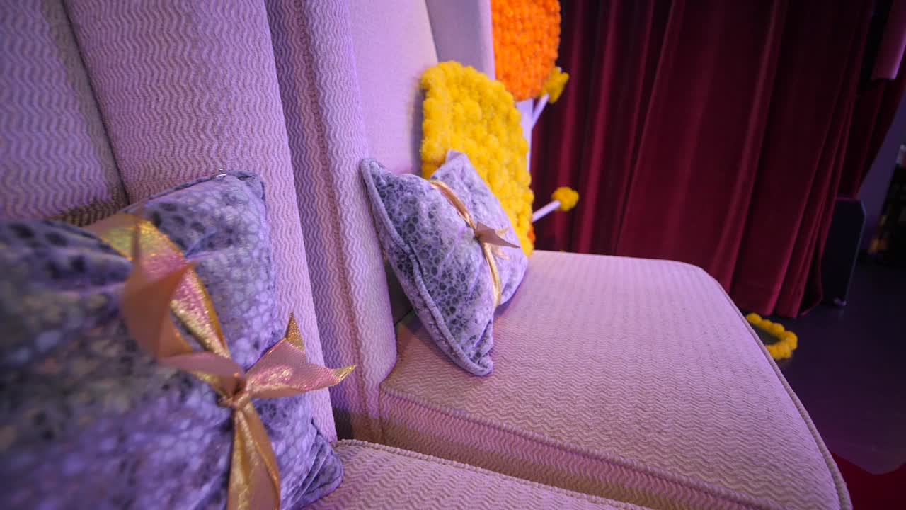 silla decorativa en crucero en singapur