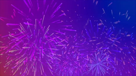 Fuegos-Artificiales-Sobre-Fondo-Morado