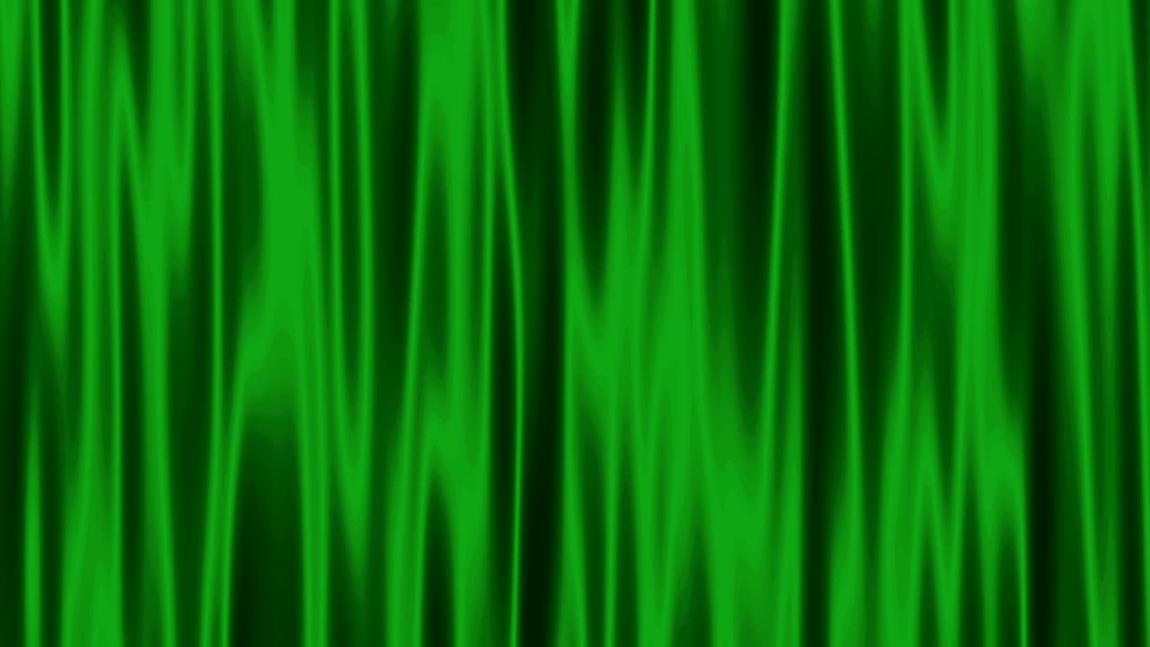 cortina de terciopelo ondulante tela de movimiento de fondo bucle verde