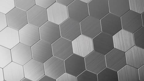 el fondo de los hexágonos abstractos.